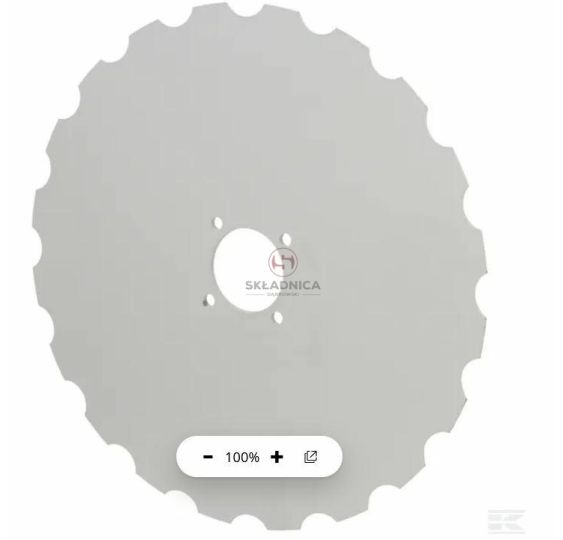 TALERZ WYSIEWAJĄCY  400MM 4-OTWORY PROST [GSN013]