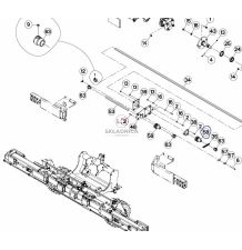 KOŁO ŁAŃCUCH. Z-15 Z PIASTĄ [GSU021]