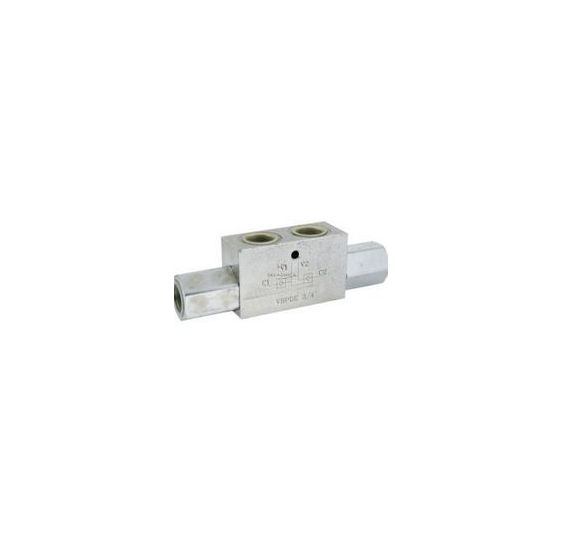 ZAWÓR ZWROTNY STEROWANY 3/8" BSP [HA043]