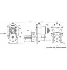 MULTIPLIKATOR 540/1000  Z6-1-3/8" [HA282]