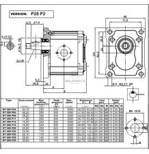 POMPA ALHP2-B0-X-14-T0-E1 [HP07-088-A]