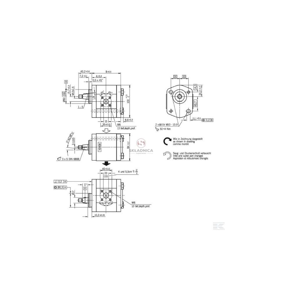 POMPA REX 0510615317 [HP09-062-R]