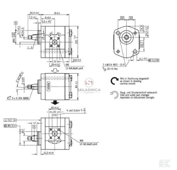 POMPA REX 0510615317 [HP09-062-R]