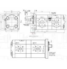 POMPA WPH 2PZW4B6-25x14-1 [HP10-078-W]