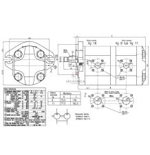 POMPA WPH  2PZW5C4-16*11-2 [HP21-140]