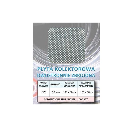 PŁYTA ZBROJONA DWUST. 2MM-1000x500 [IN040]