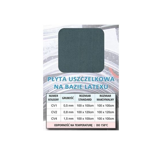 PŁYTA USZCZELK. 0,8MM 1000x1200 [IN046]