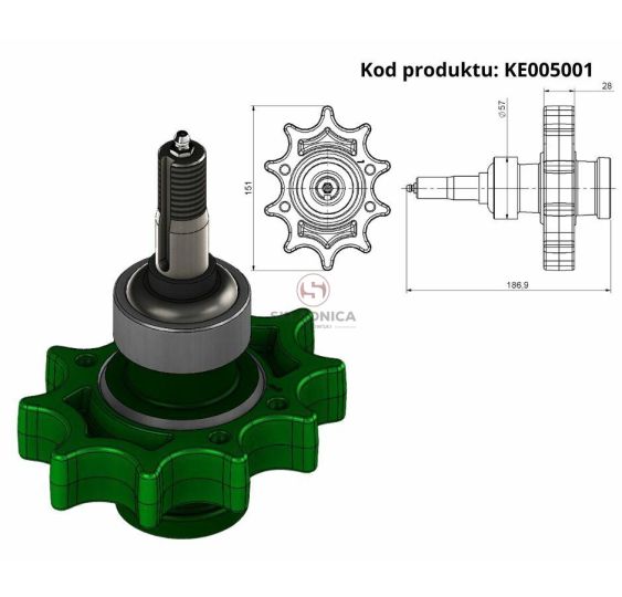 WSTRZĄSACZ KPL. Z10 KE005001