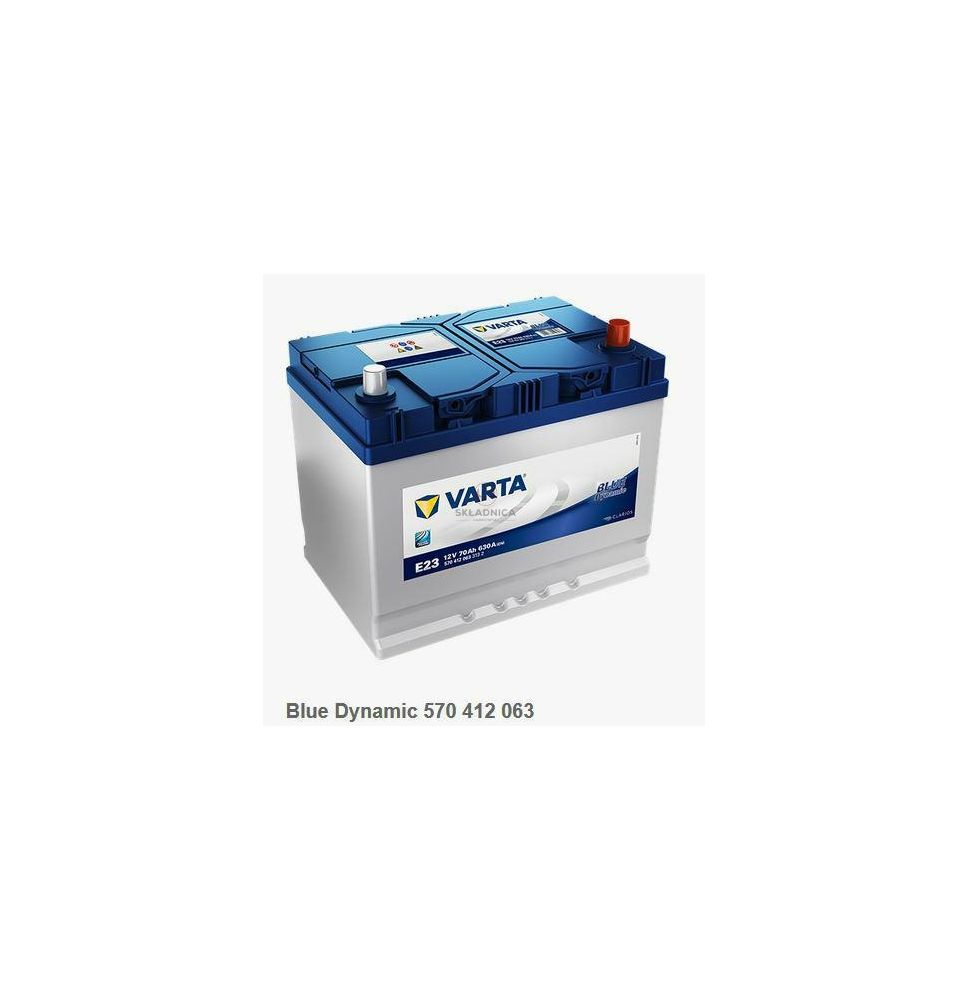 AKUMULATOR 12V  70AH  630A  VARTA [KM018-V]