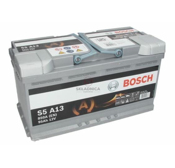AKUMULATOR 12V  95AH  850A  BOSCH - + [KM024-B]