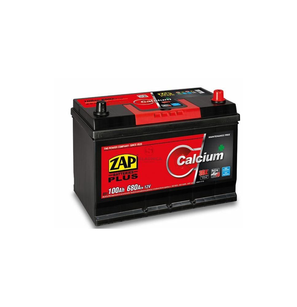 AKUMULATOR 12V 100AH 680A PLUS - + [KM025]
