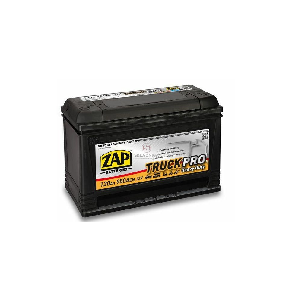AKUMULATOR 12V 120AH  950A    TRUCK   - [KM048]