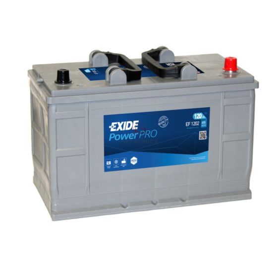 AKUMULATOR 12V 120AH  870A EXIDE - + [KM048-E]