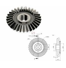 KOŁO ZĘBATE STOŻKOWE Z-30 [KZ010029]