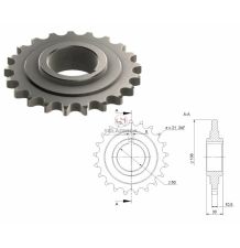 KOŁO ŁAŃCUCH.  3/4" 12B-1  Z-21 FI 50 [KZ011013]