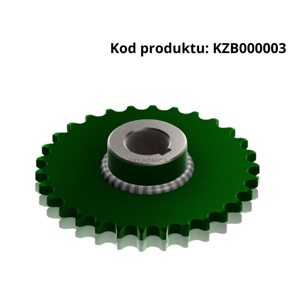 KOŁO ŁAŃCUCH.  1/2" 08B-1  Z-30 [KZB000003]