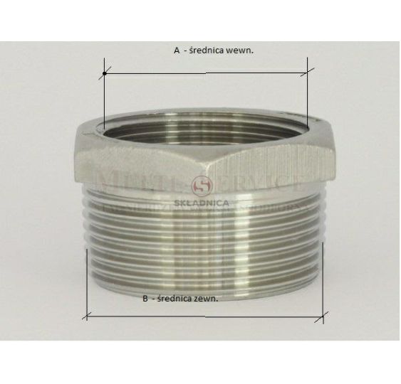REDUKCJA WEWN. WB M16*1,5 * M22*1,5 [ŁBA1622]
