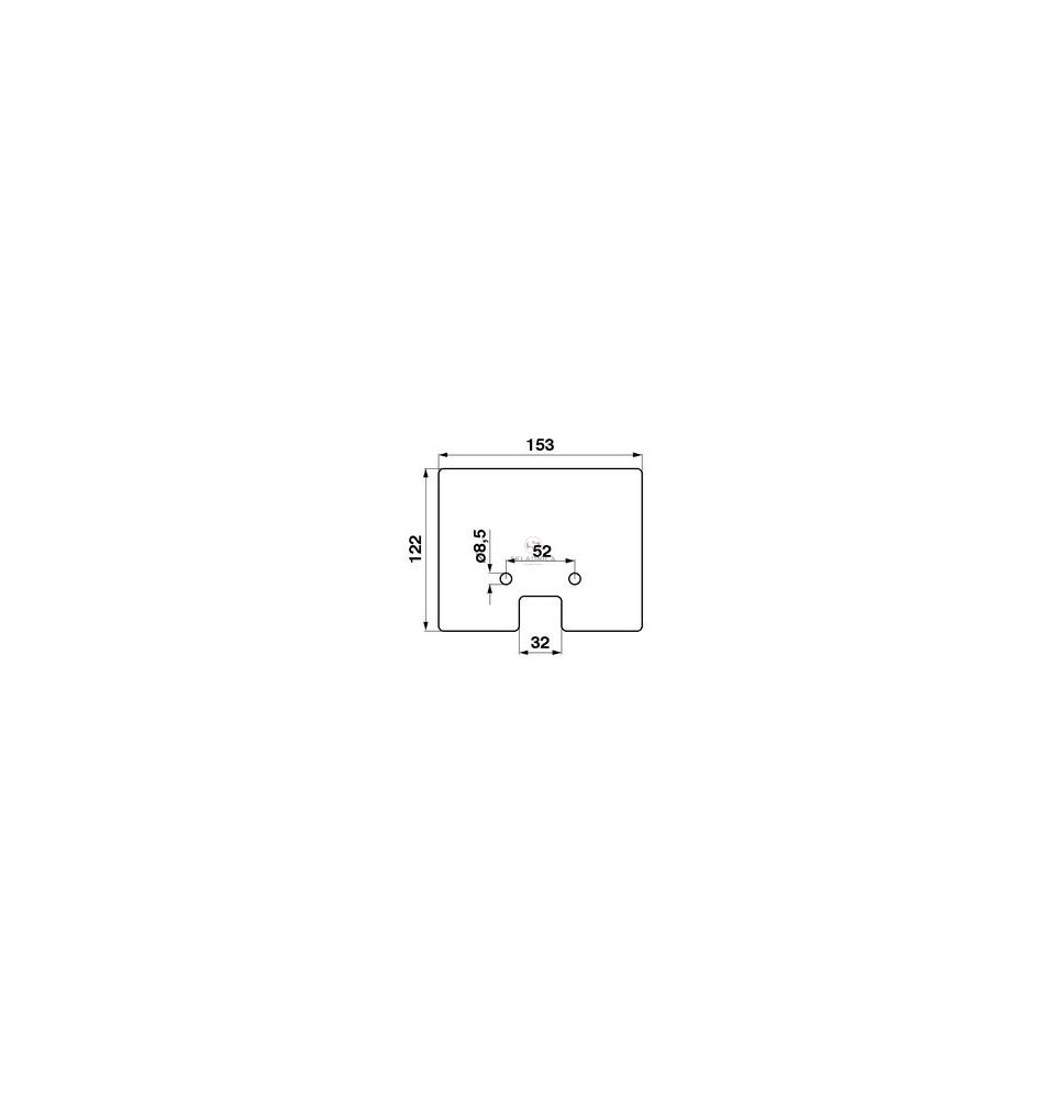 ODCINEK ŁANCUCHA 38,4VB  ŁAPKA 642644 [ŁGE044]