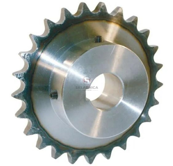 KOŁO ŁAŃCUCH.  1/2" 08B-1  Z-18  FI-25 [ŁKB018-25]