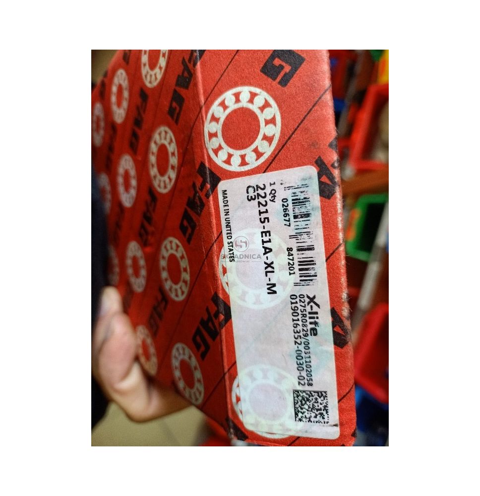 22215    C3  ŁOŻYSKO FAG [ŁO22215F]