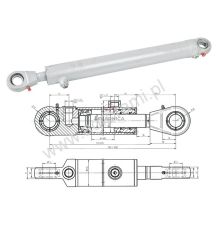CYLINDER CJ-2F-63/36/500Z+U [ŁT000005]