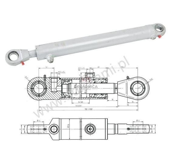 CYLINDER CJ-2F-63/36/500Z+U [ŁT000005]