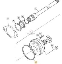 ORING  KWADRATOWY [MJN120]