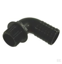 KOLANKO 1-1/4"  90^  32 MM  GWINT  ZEWN. [OCC127]