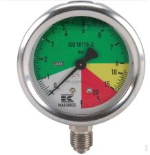 MANOMETR  @ 63  1/4"    0 / +    5-20-25 [OP01-0003]