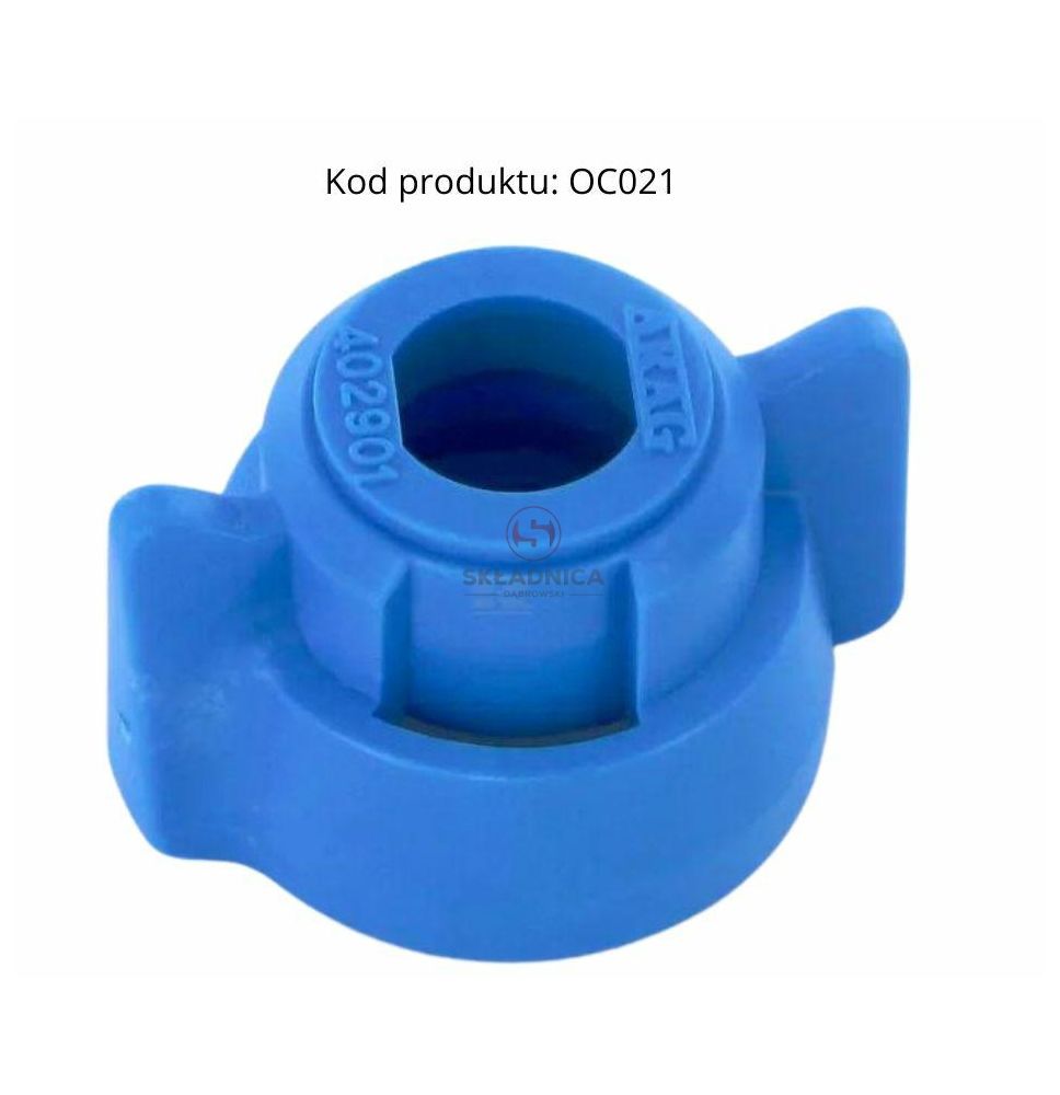 POKRYWA DYSZY SW11 ARAG NIEBIESKI [OPL02-0153-A]