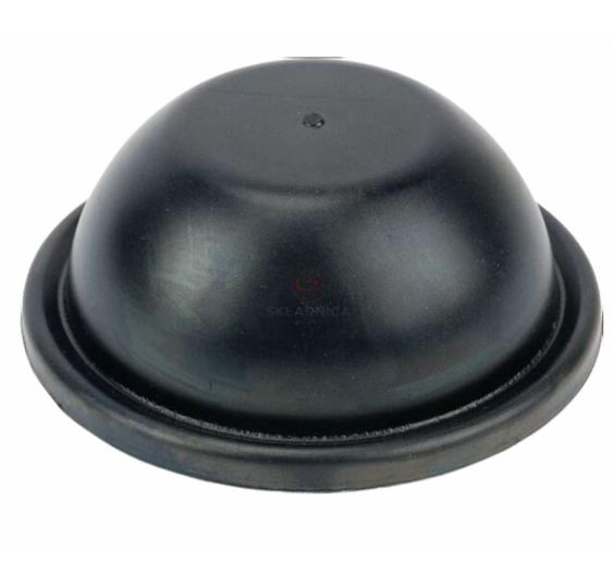 MEMBRANA POMPY 100 MM  WYPUKŁA  GUMA [OPP06-0012]