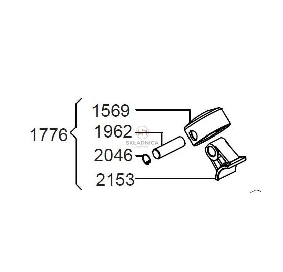 TŁOK FI-75  Z KORBOWODEM UDOR [OPP06-0101]