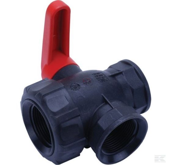 ZAWÓR KULOWY 3-DROŻNY   1-1/4" ARAG 455 [OPZ05-0003]