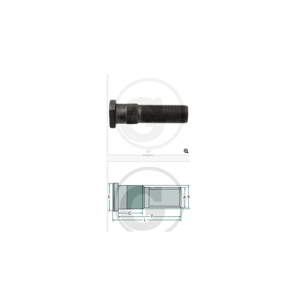 SZPILKA KOŁA 22022058 [PC074]