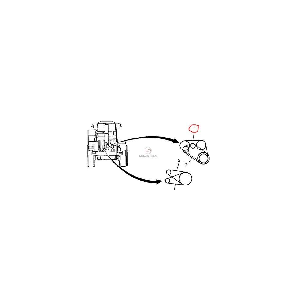 PAS JOHN DEERE  AZ56225  KPL. 2 SZT. [PK11404-JD]