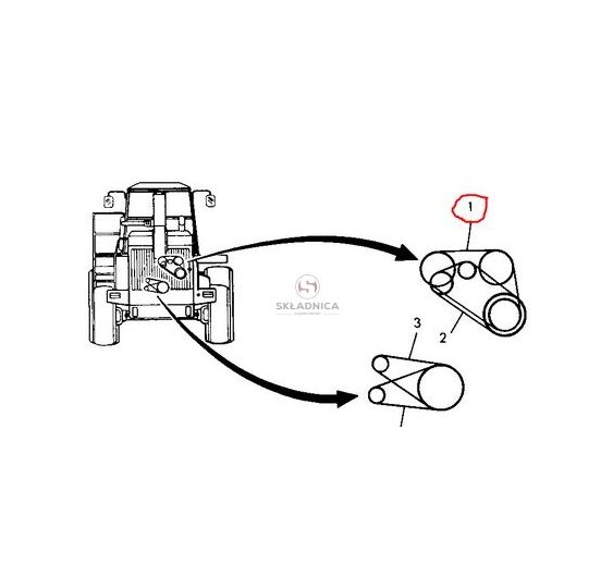 PAS JOHN DEERE  AZ56225  KPL. 2 SZT. [PK11404-JD]