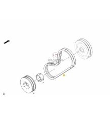 17*8- 1225LZ  PAS KLINOWY  (KPL-2SZT) [PK1225-AGCO]