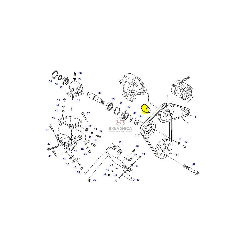 AVX13-1325 LA  PAS 2AVX- PODWÓJNY OPTIBE [PK130723-O]