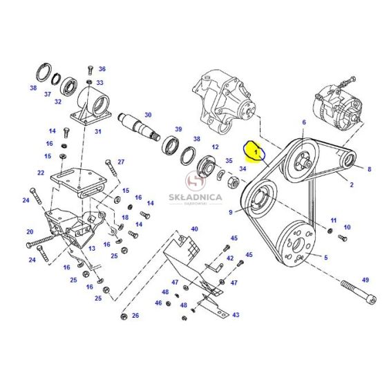 AVX13-1325 LA  PAS 2AVX- PODWÓJNY OPTIBE [PK130723-O]