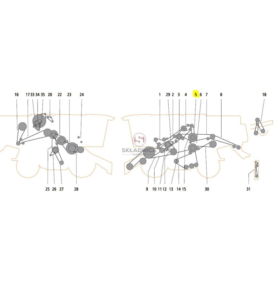 PAS OPTIBELT AP1001593 [PK233036-O]