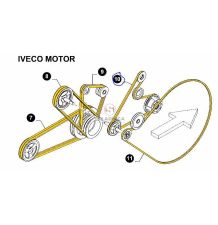 PAS WIELOROWKOWY PK 2300  Z-8 DWUSTR CNH [PKK230008-CNH]