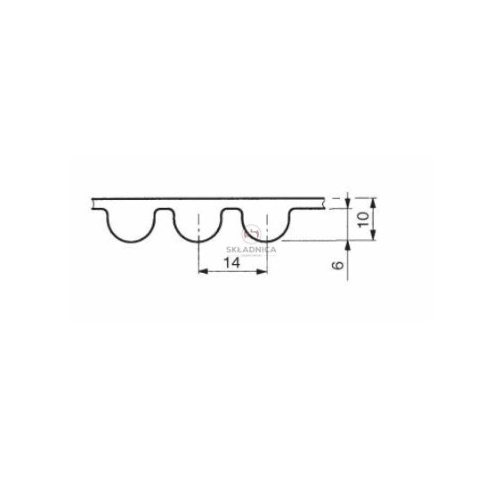 PAS GATE 14MR  1400/40 MM [PKM91400040-G]