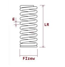SPRĘŻYNA S FIzew- 18*3,1 LR- 28 [PR011037]