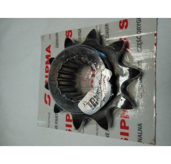 KOŁO ŁAŃCUCH.  1 1/4" 20B-1  Z-10  FREZ [PW104010]