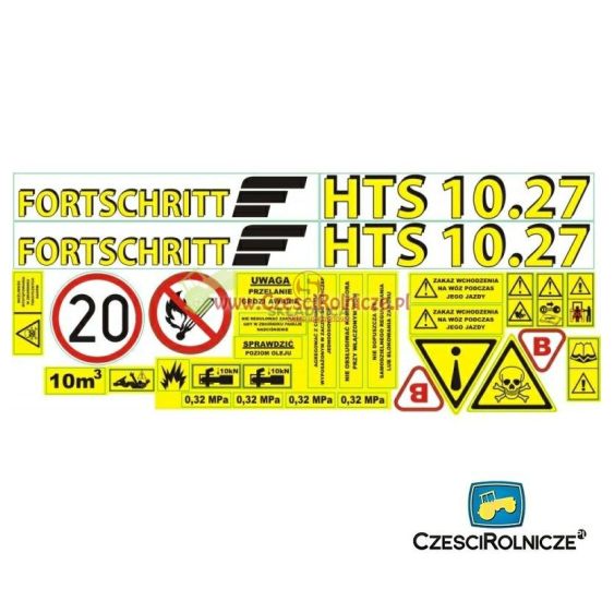 ZESTAW NAKLEJEK FORTSCHRITT  HTS [RN001000]