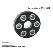 TARCZA MET-GUMOWA  LAN 120  6 OTW. FI-16 [RN010011]