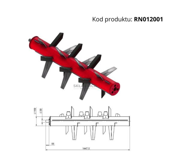 BĘBEN ROZTRZĄSAJĄCY UNIWERSALNY [RN012001]