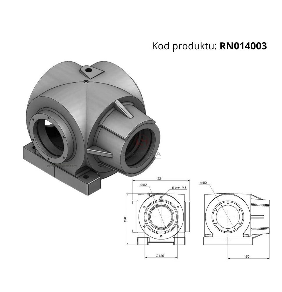 OBUDOWA SKRAJNA L-P [RN014003]