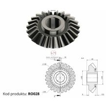 KOŁO STOŻKOWE Z-24 [RO00-0004]
