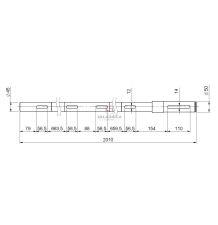WAŁ TYLNY TYTAN 8-10 FI-45 [RO840]